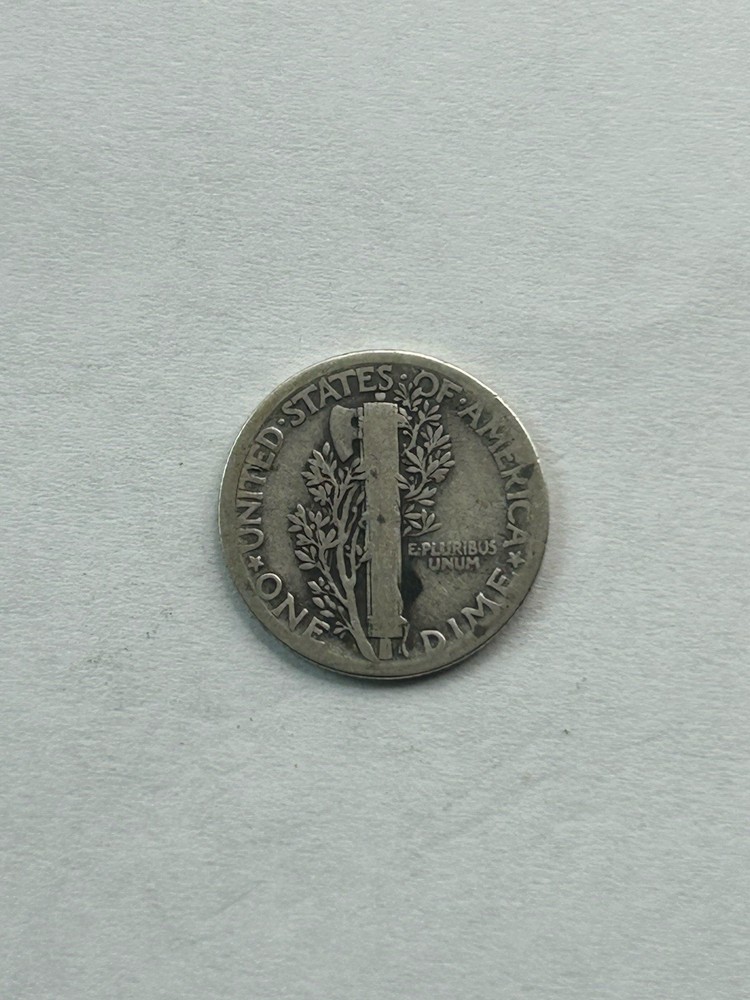 1928 Mercury Dime VG