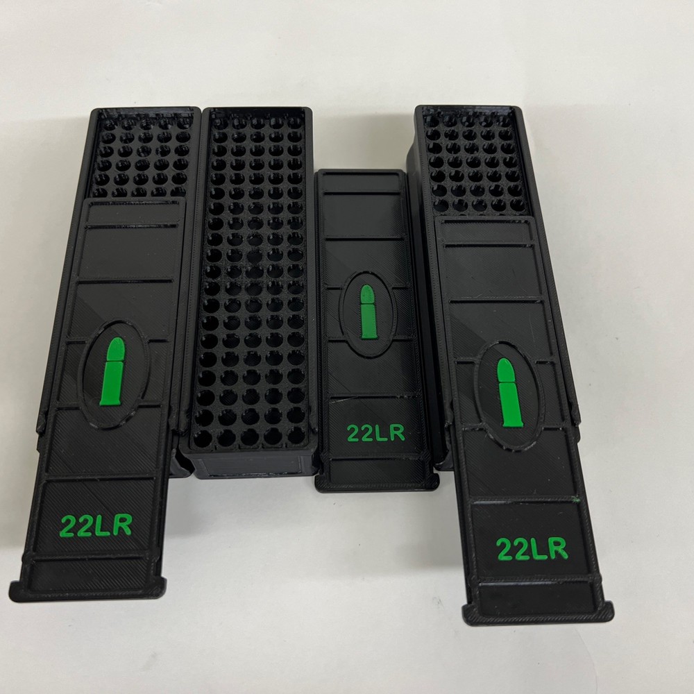 22LR Ammo Box 100rd Capacity (3 Pack)