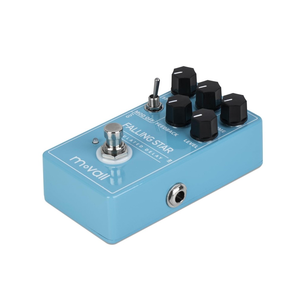 MOVALL MP104 Falling Star Modulated Delay Guitar Effect Pedal Fast Ship