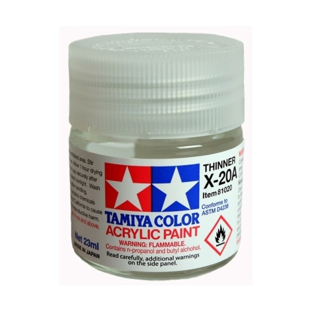 TAMIYA Paint Acrylic Thinner (X-20A) New