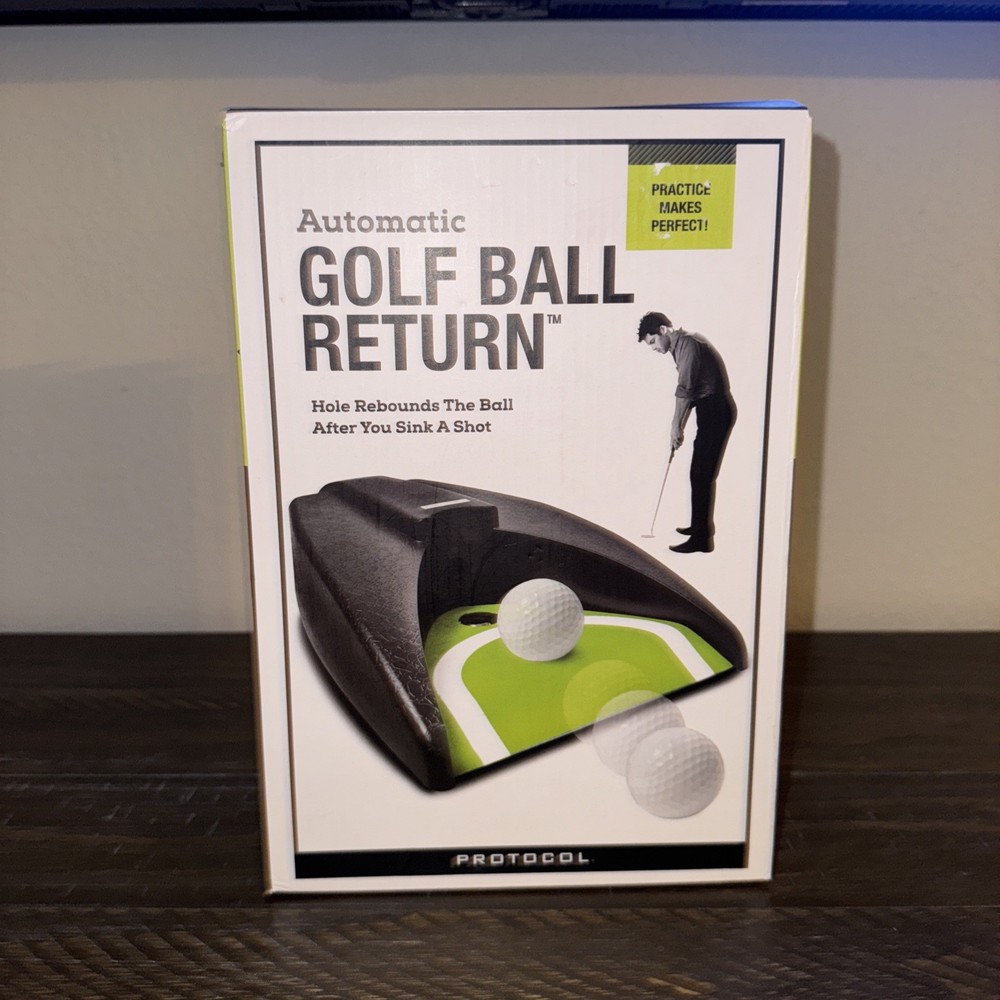 Automatic Golf Ball Putting Return W/ Motorized Rebounding - Practice
