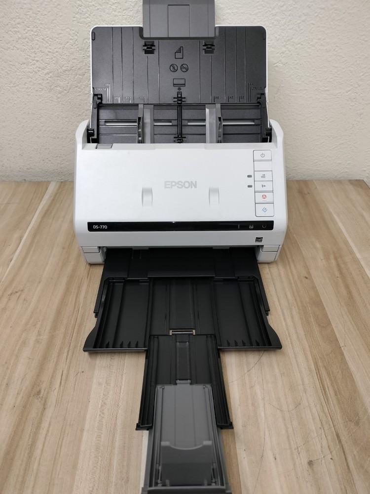 Epson DS-770 Color Duplex High Speed Desktop Document Scanner J381A