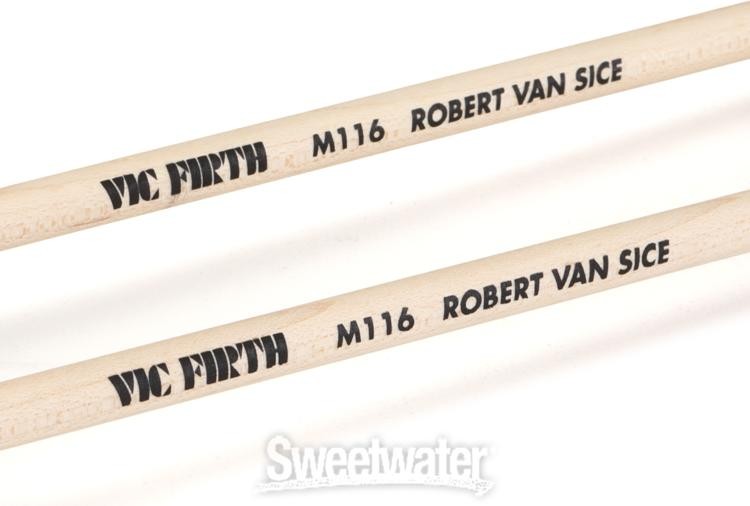 Vic Firth Robert van Sice Marimba Mallets - Hard