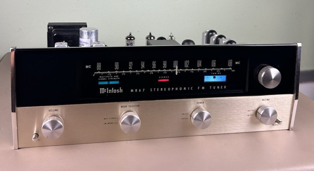 MCINTOSH MR-67 STEREO TUNER NICE