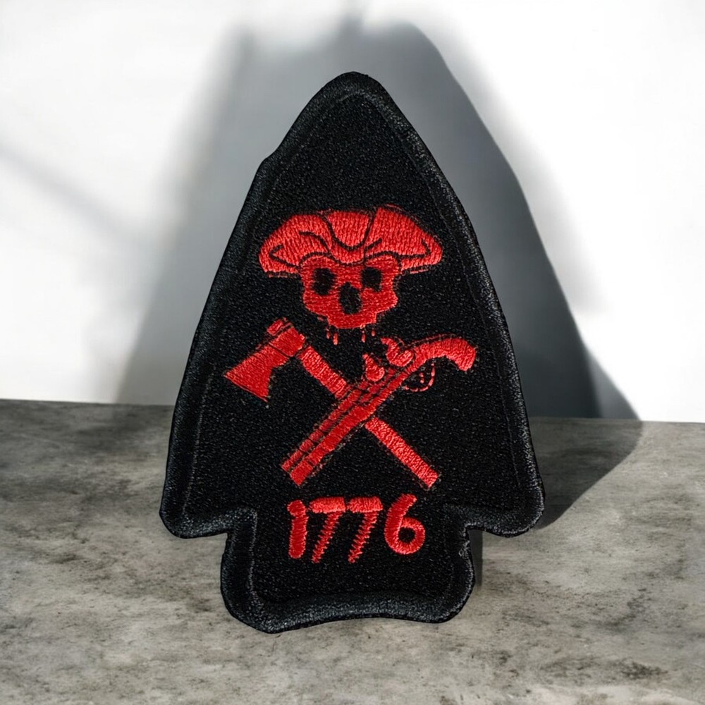 1776 Arrowhead Embroidery Patch 2.75" X 4"