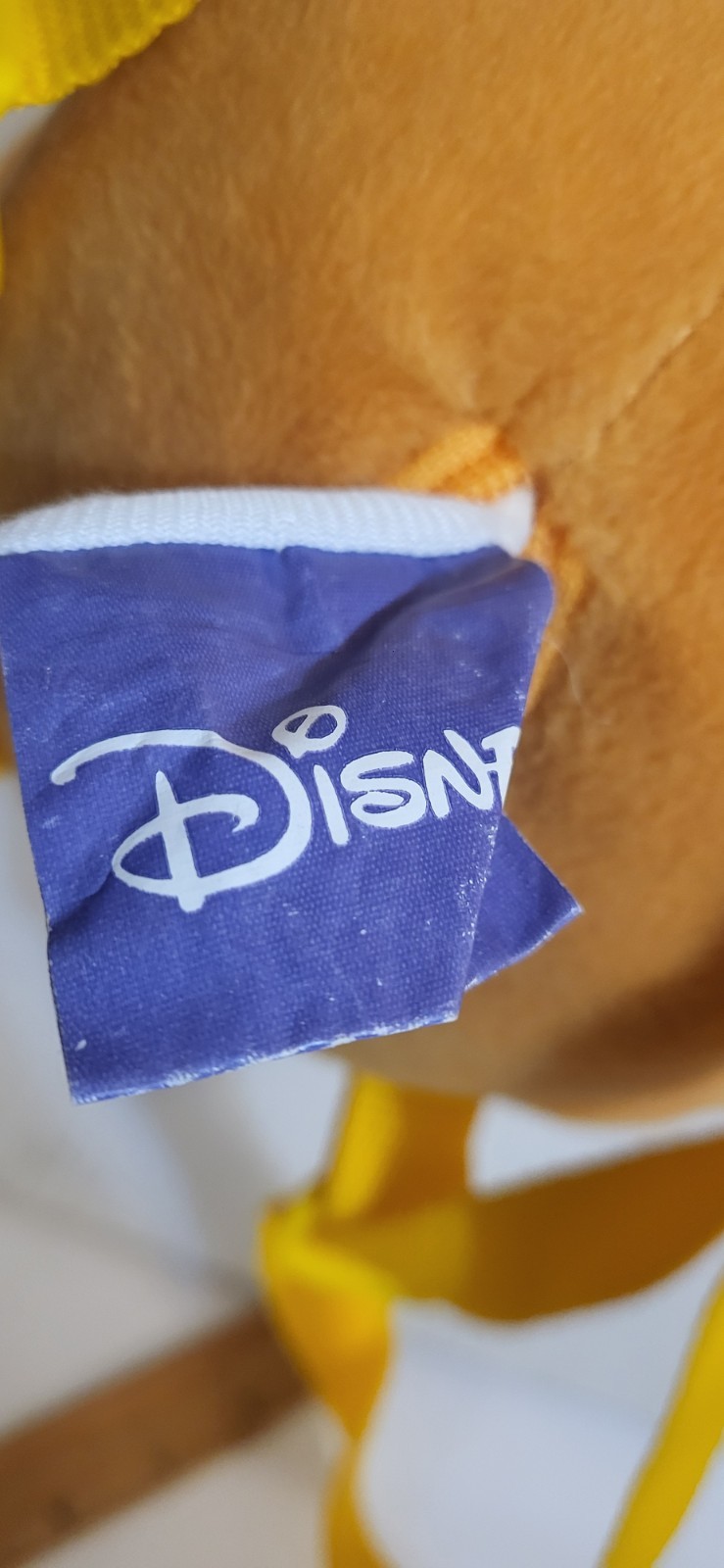 VTG Disney Winnie The Pooh Disney Plush Mini Backpack Toy 12" Zip Up Holder