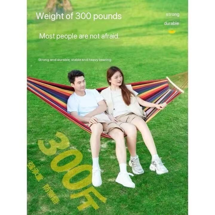 Hammock outdoors