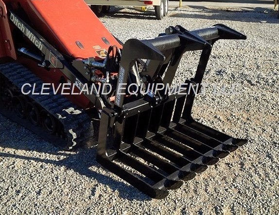 NEW 42" MINI ROOT GRAPPLE ATTACHMENT - Ditch Witch Mini Skid Steer Track Loader