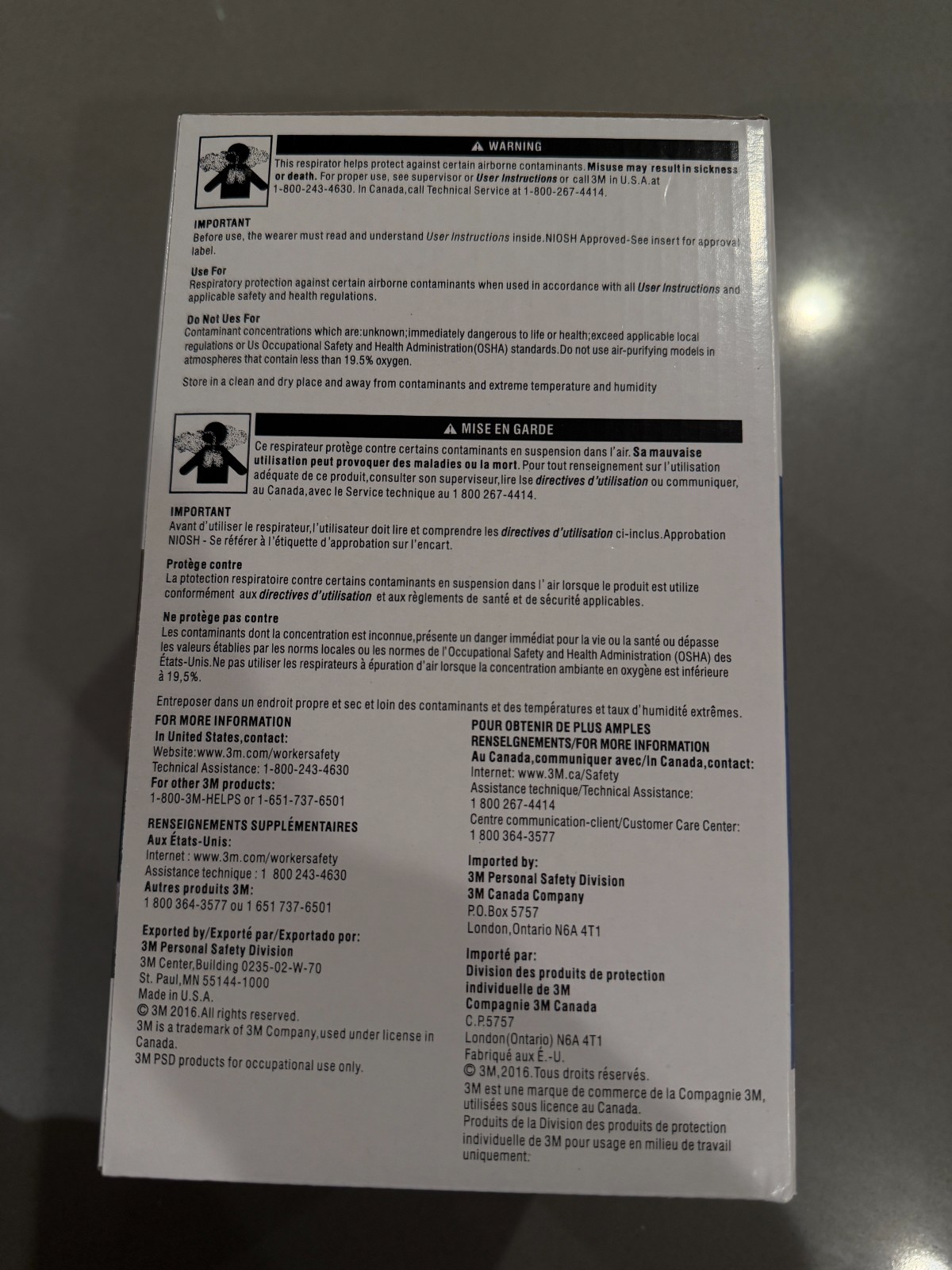 3M 6800 Full Facepiece Reusable Respirator Protection MEDIUM USA Seller