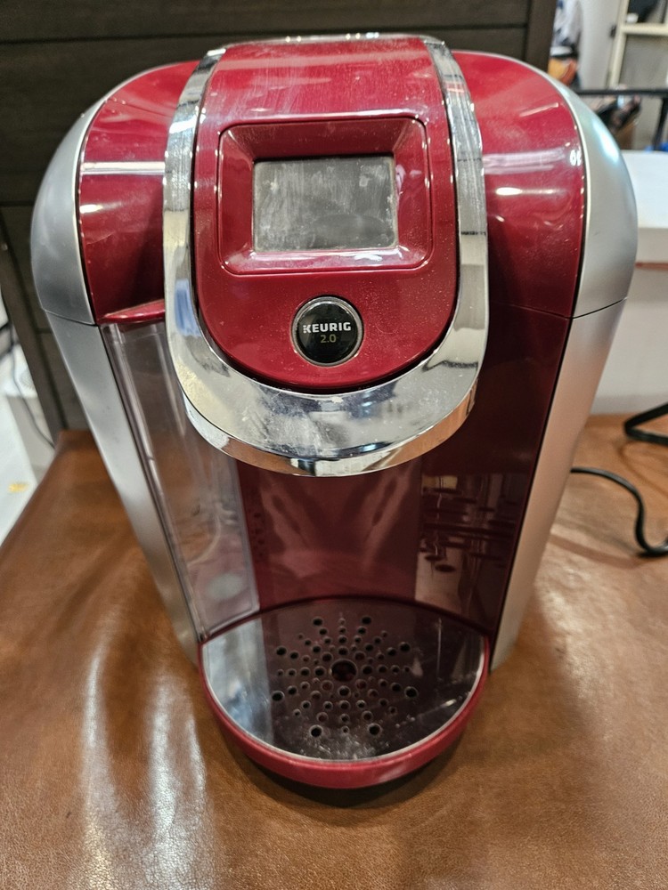 Keurig 2.0 K400 Red Coffee Maker Machine Pod Coffee Brewing System