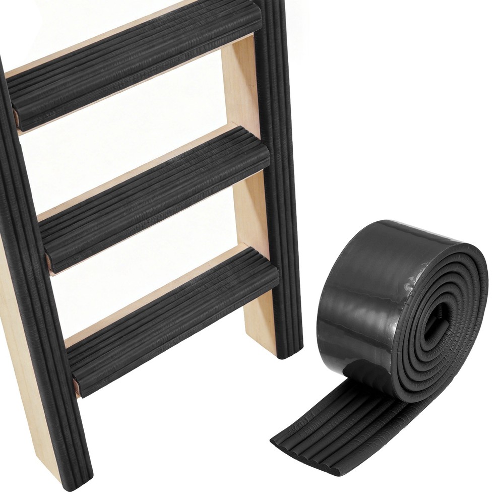 Bunk Bed Ladder Pad, (2m/6.5 Ft, Black)(1 Pcs), Bunk Bed Step Foam Padding