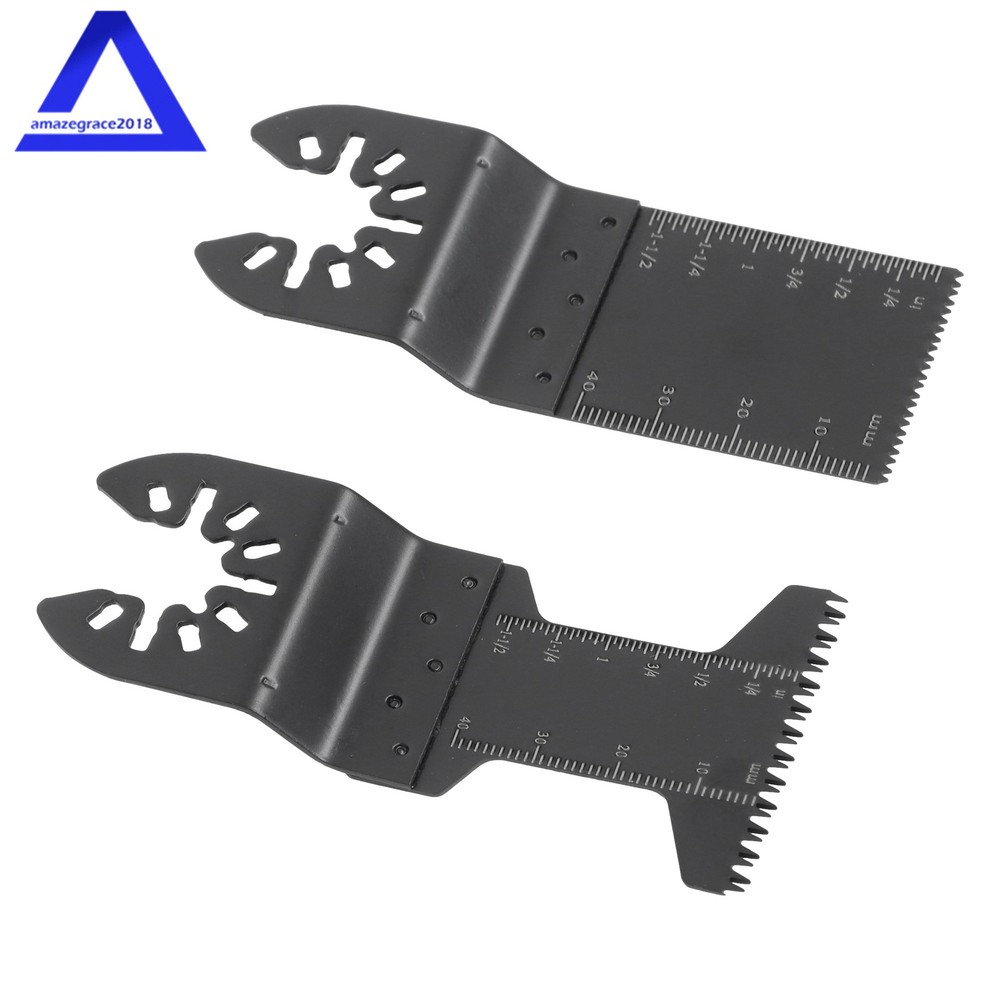 115Pack Professional Universal Quick Release Tool Saw Blades Multitool Kits