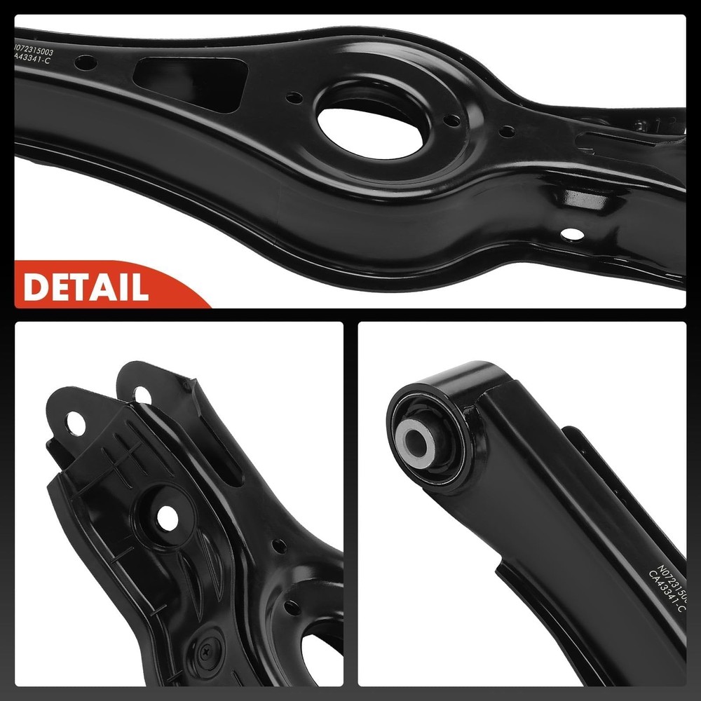 A-Premium Rear Left Lower Control Arm, with Bushing, Compatible with Hyundai ...