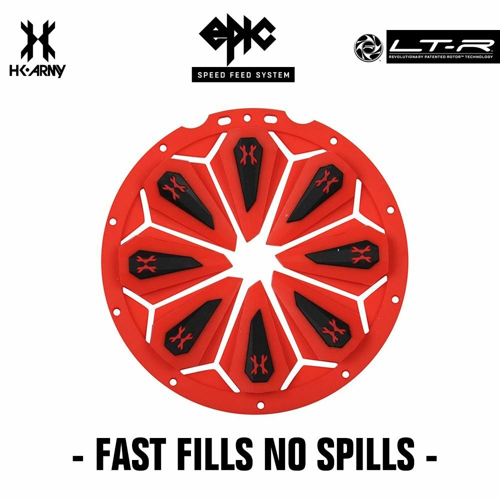 HK Army Dye LT-R / Rotor Paintball Loader Basic Epic Speed Feed - Lava