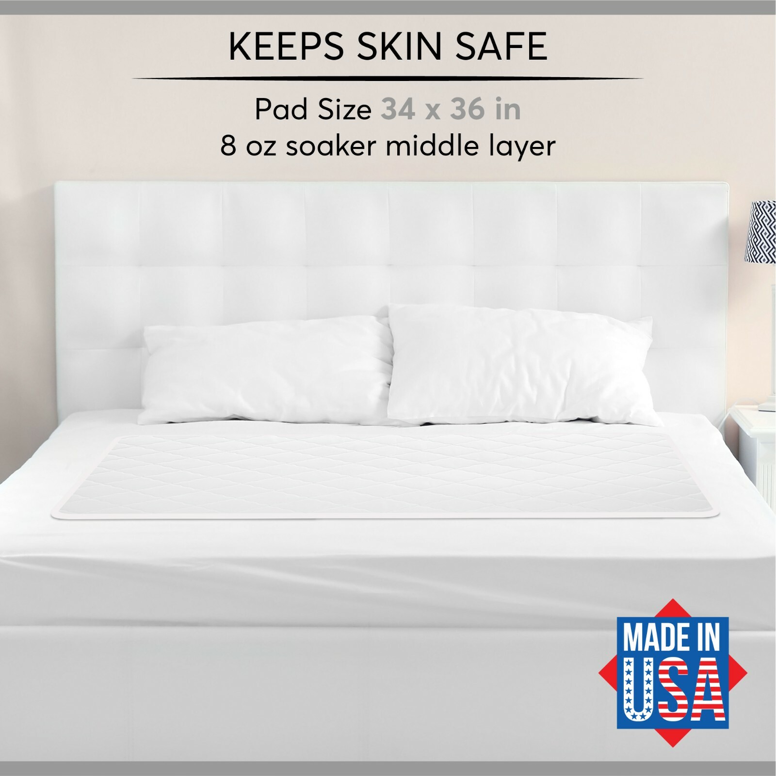 NEW BED PADS REUSABLE UNDERPADS 34x36 HOSPITAL GRADE INCONTINENCE WASHABLE