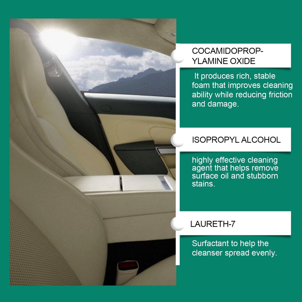 Homonth car interior foam cleaner