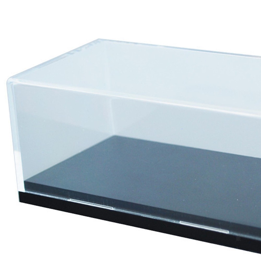 Acrylic Display Case with Base Countertop Stackable Organizer Collection Acrylic