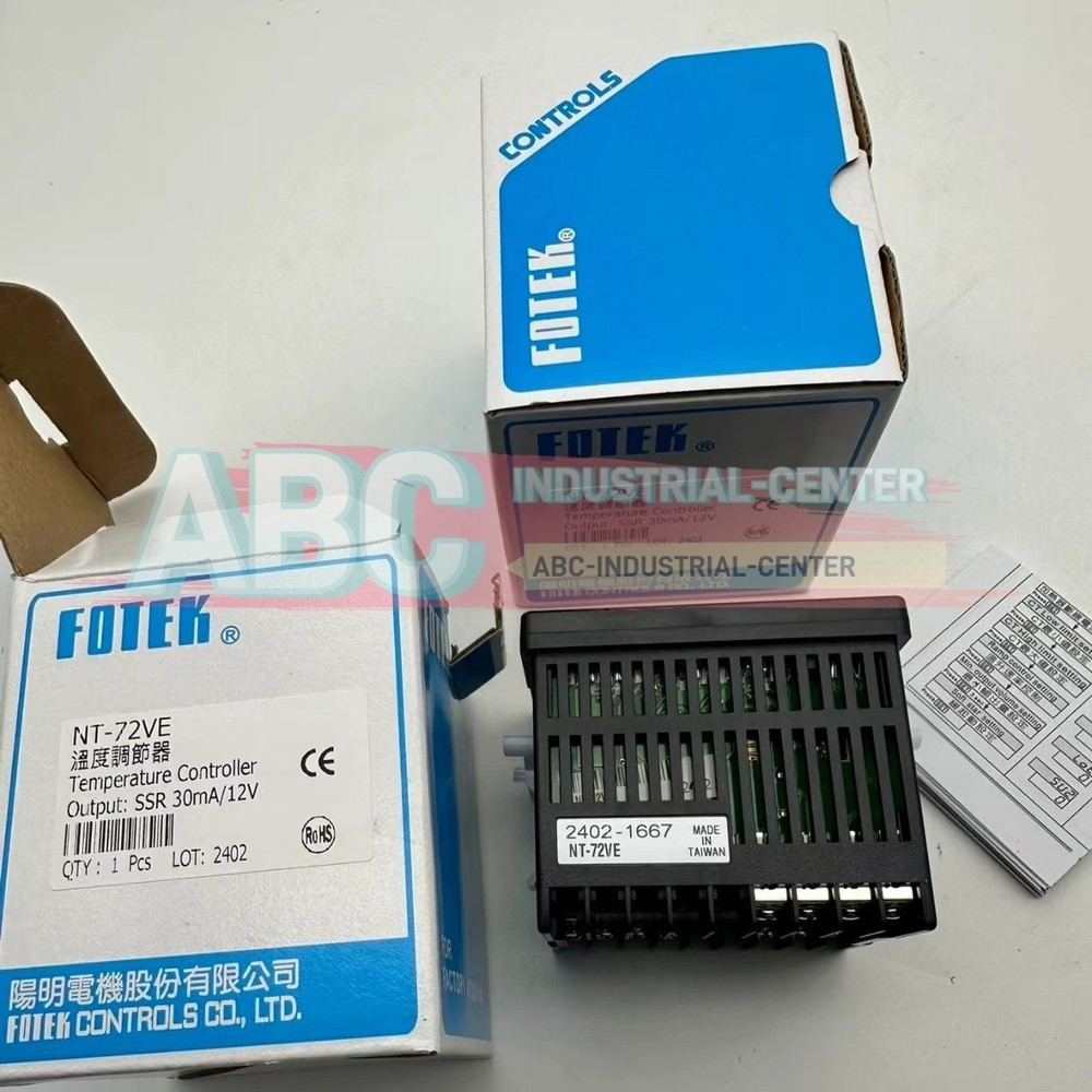 1PCS New Fotek NT-72VE Temperature Controller#