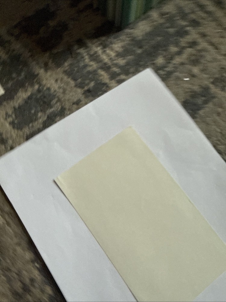 Nintendo Gamecube Console System Memory Card 59 Sticker Label Insert ONLY