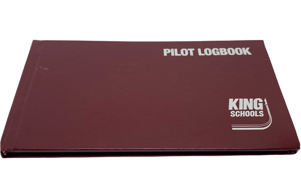 King School Pilot Logbook, Brown