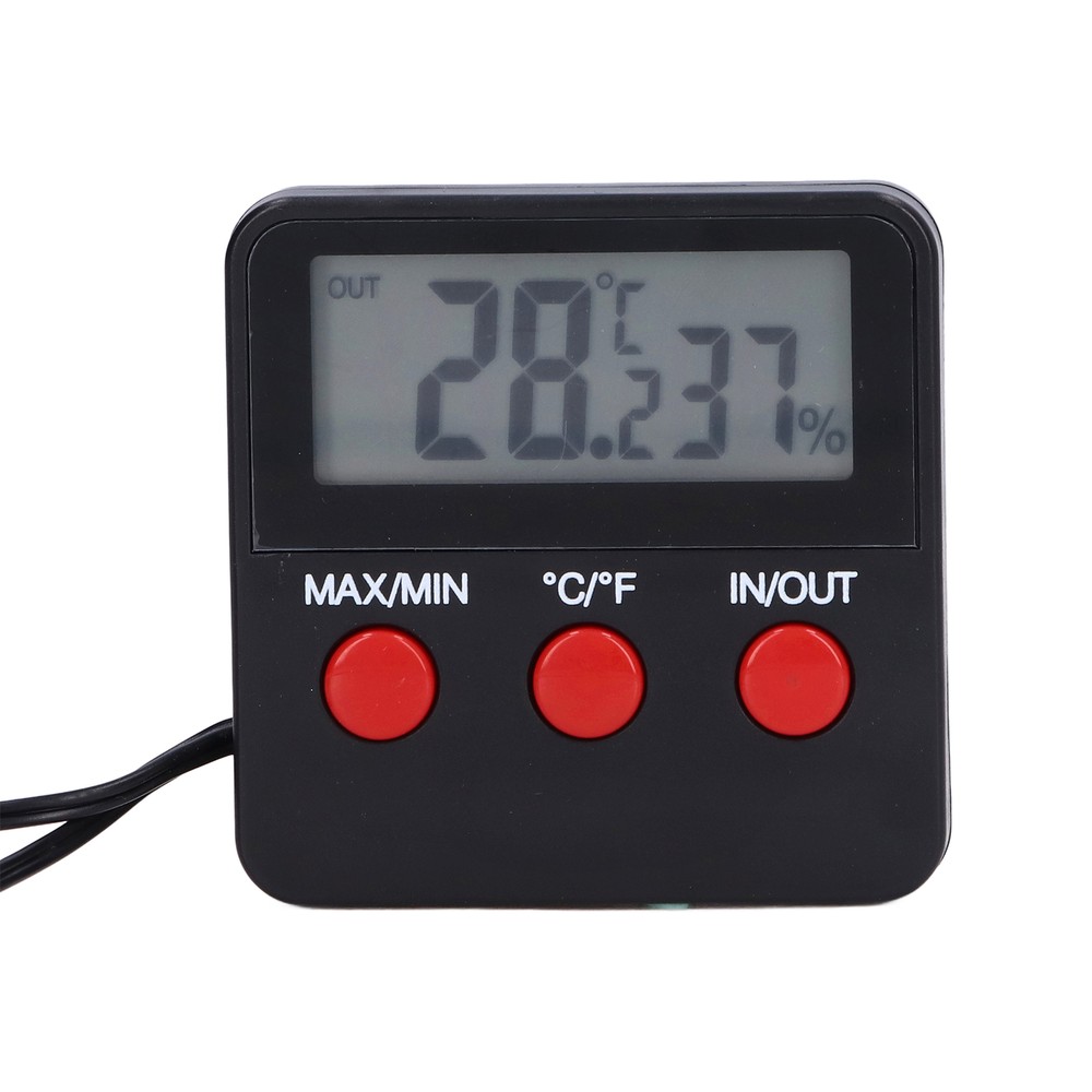 Humidity Temperature Gauge Thermometer Digital Temp Sensor Meter Hygrometer
