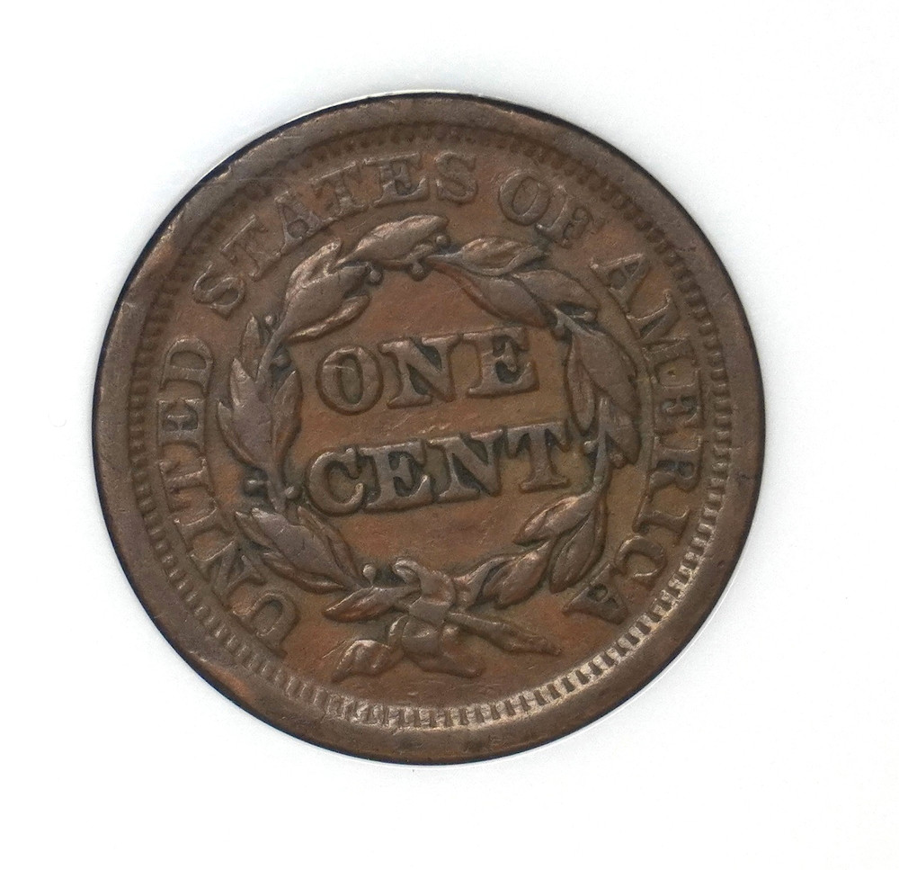 1851 LARGE CENT NGC VF35 BN 684002