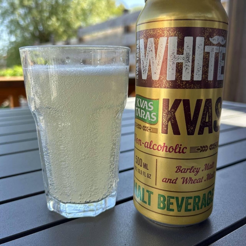 Imported Ukrainian Rye Bread Drink Kvass Taras - Хлебный Квас Тарас