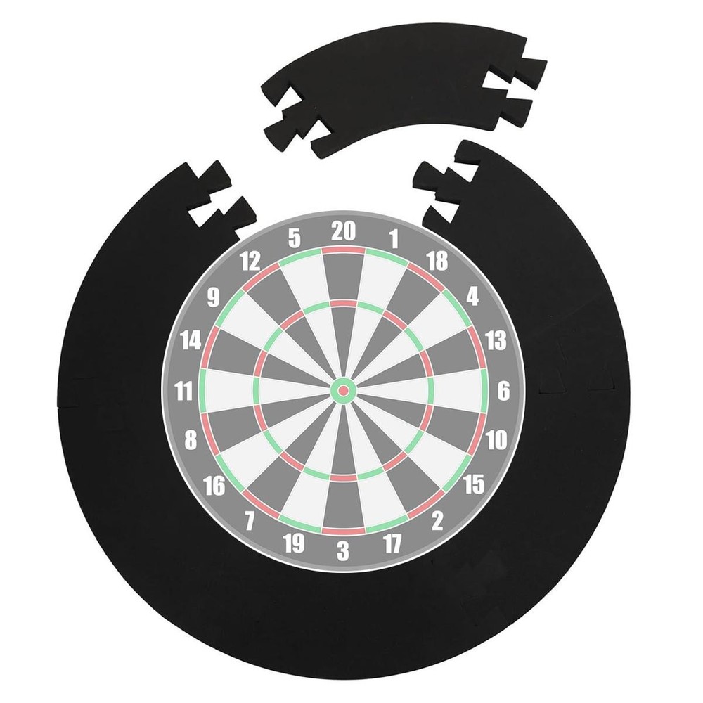 Black EVA Dartboard Protective Ring 45cm Inner Diameter Removable