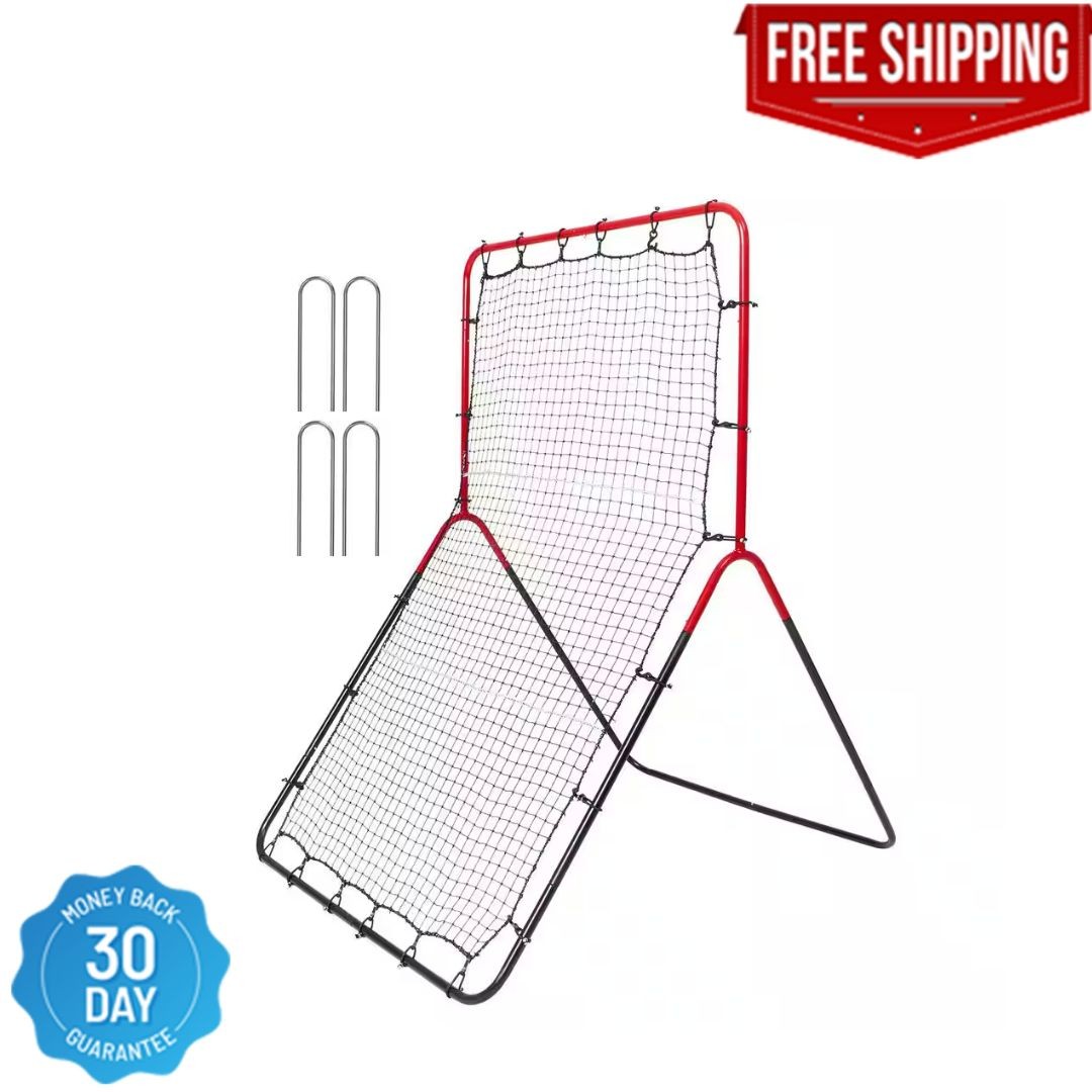 Franklin Sports Baseball Rebounder Net - 3-Way Baseball + Softball Pitchback Net