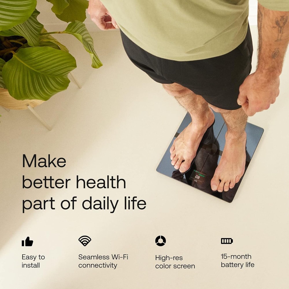WITHINGS Smart Scale Body Smart Black