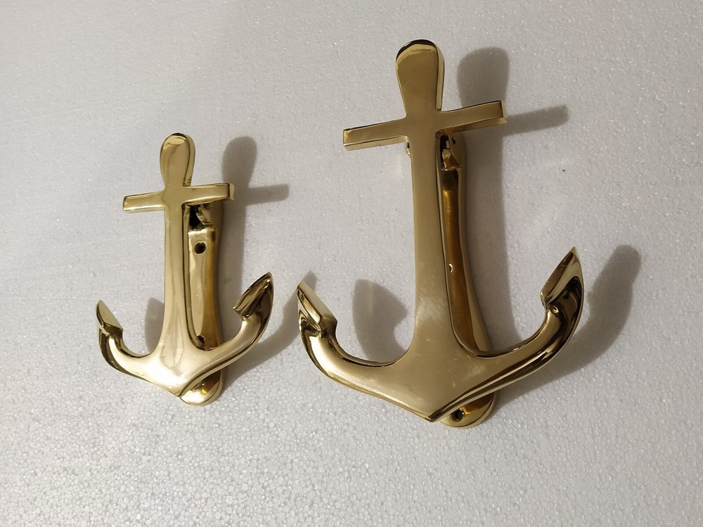 Decorative Brass Anchor Door Knocker Solid Brass Ship Anchor