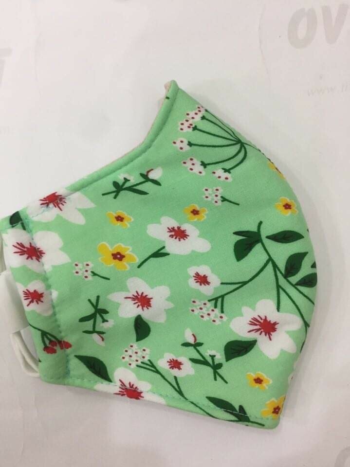 COTTON FACE MASK-WASHABLE, REUSABLE, BREATHABLE