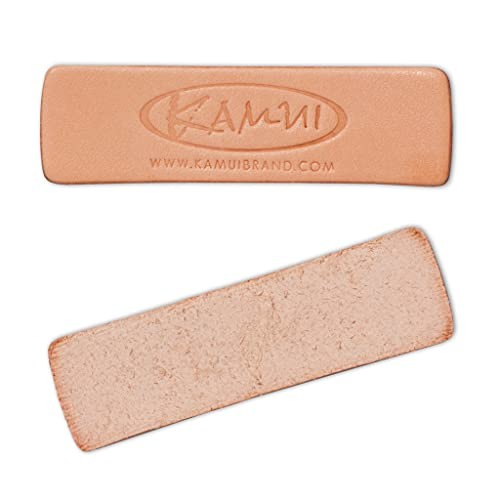 Billiard Cue Tip Protector 2-Pack Leather Burnisher (Black)