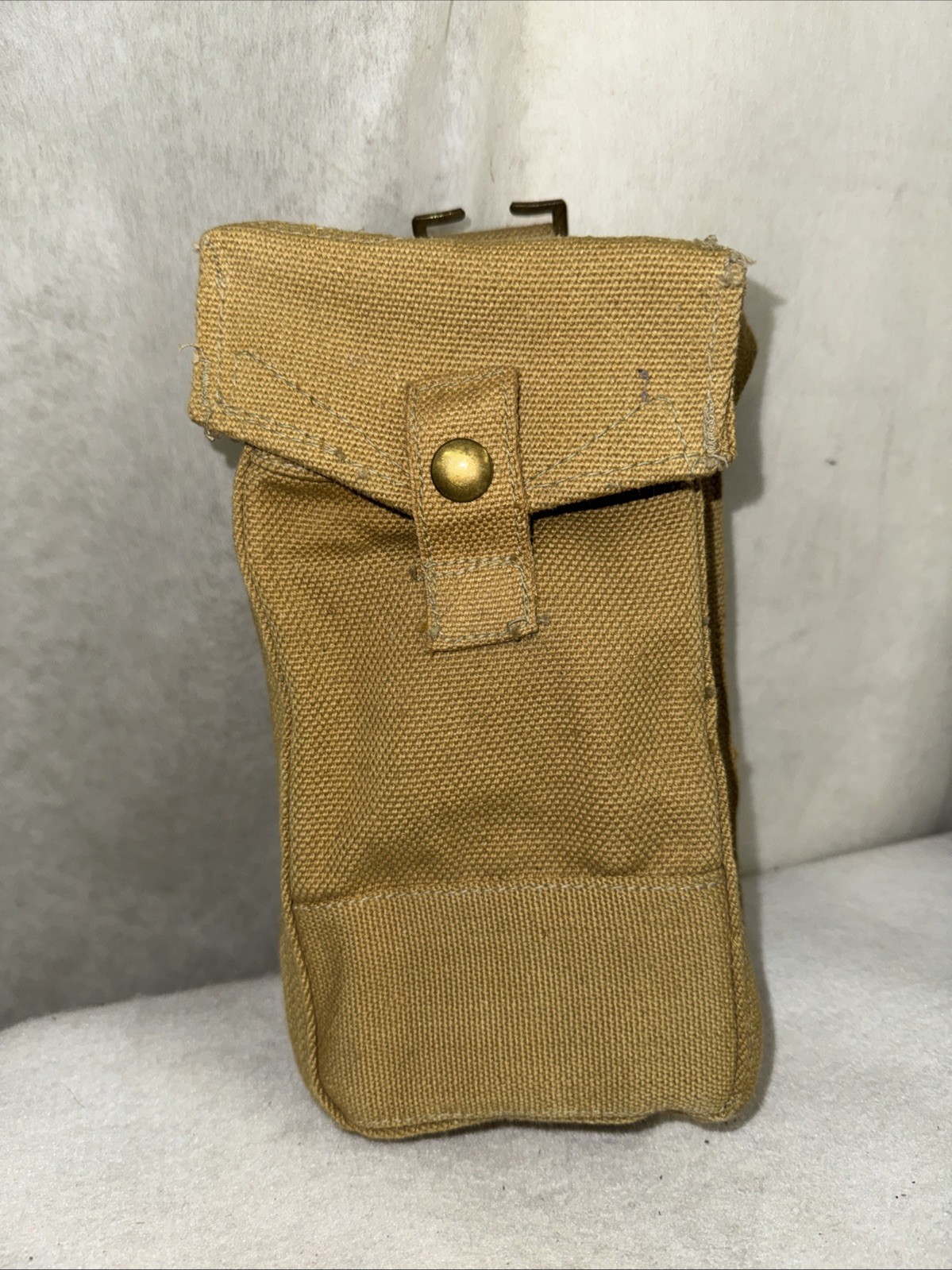 Original WW2 British Army 37 stamps Webbing MT Pouch ORIGINAL DATED 1943