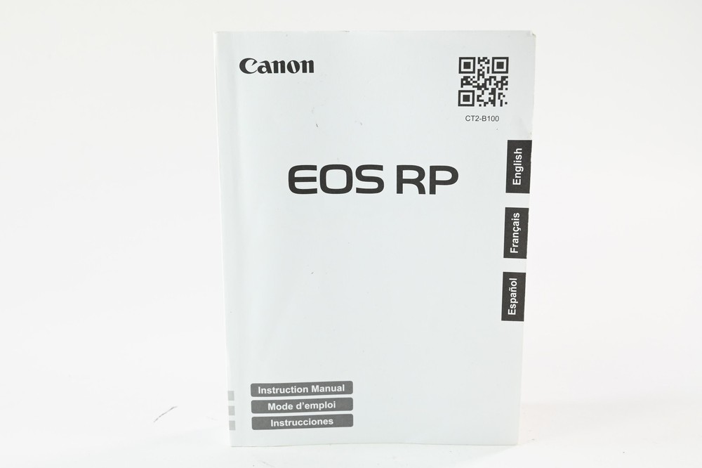 Canon EOS RP Instruction Manual #G459