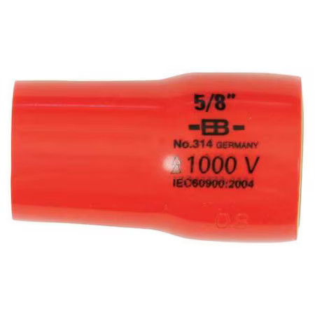 Wiha 31431 3/8 In Drive, 3/8" Hex, Sae Socket