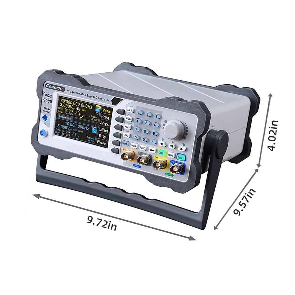 Programmable Signal Generator Dual Channel Arbitrary Waveform Frequency 60/80MHz