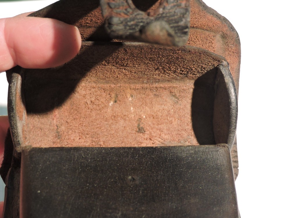 Civil War Percussion Cap Box Early War Unmarked Box