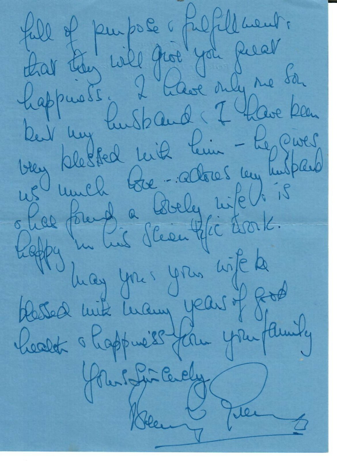 RARE! “1st To Dance With The Bolshoi Ballet” Dame Beryl Grey Hand Written Letter