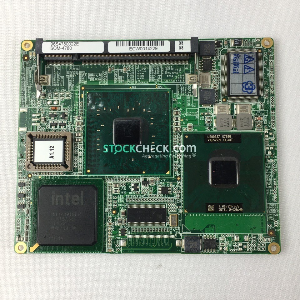 Advantech SOM-4780 CPU Board - Intel Core 2 Duo Processor 945GME XTX CPU, LVDS,