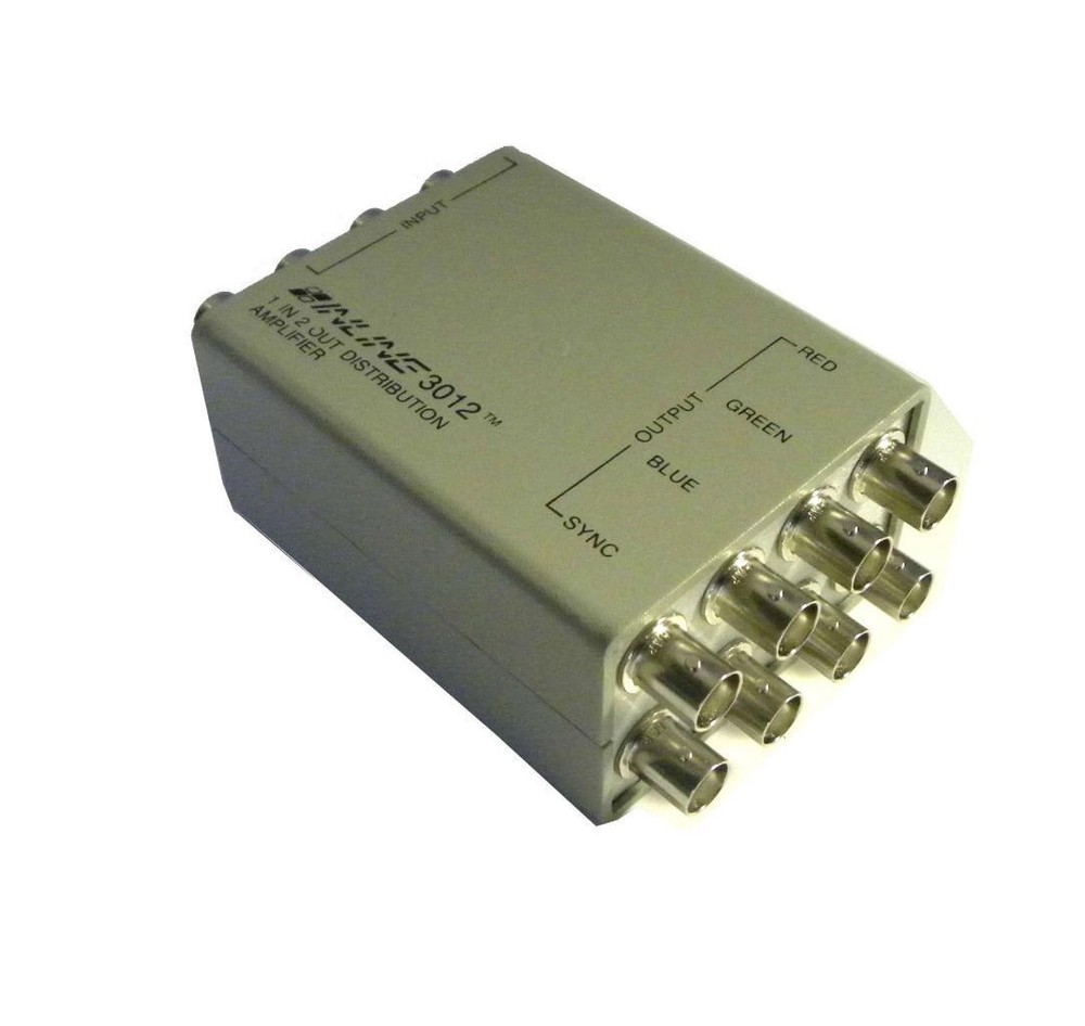 NEW INLINE 3012 1 IN 2 OUT DISTRIBUTION AMPLIFIER