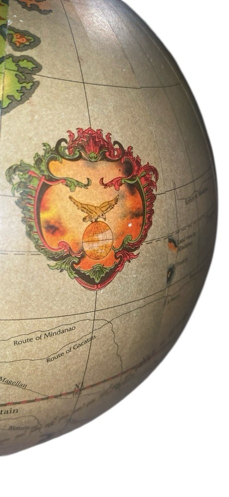 Vintage Eagle World Globe