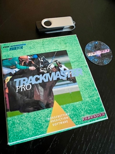 TrackMaster Pro Horse Racing Handicapping Software Thoroughbred USB New