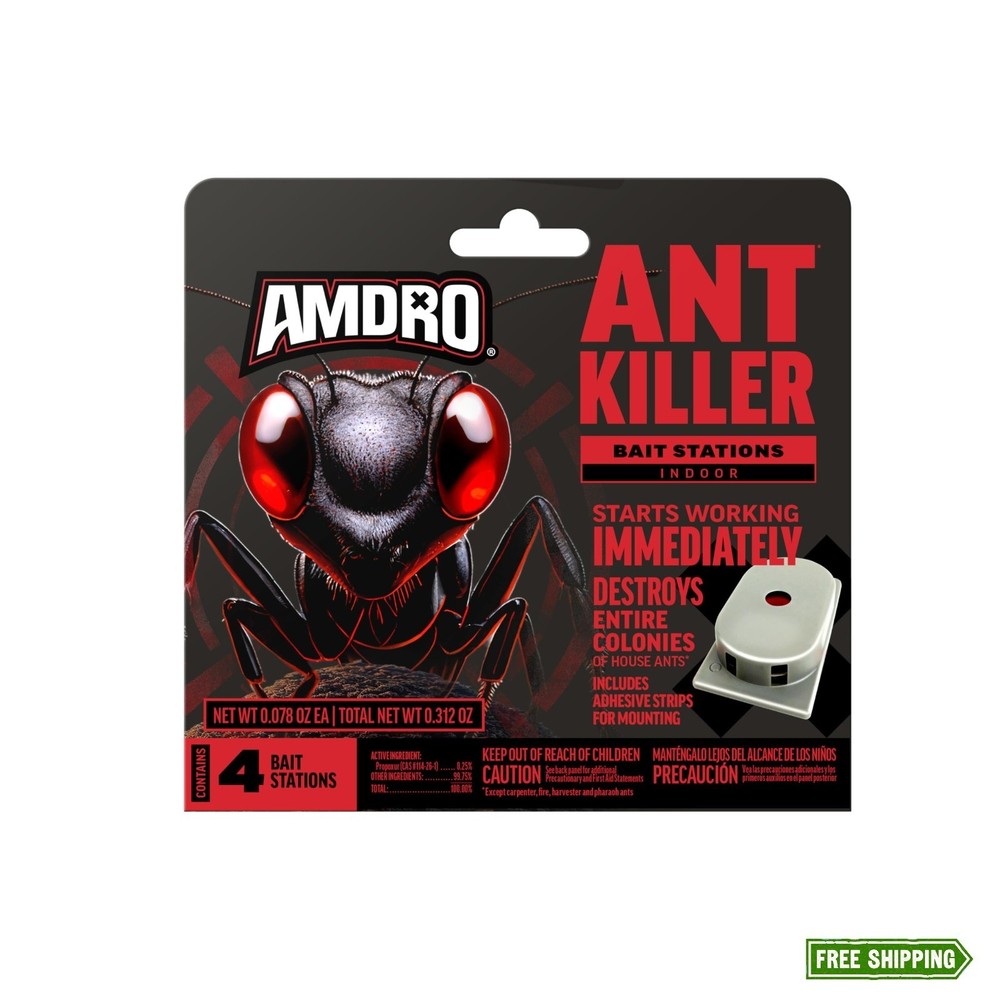 Amdro Ant Killer Bait Stations 4 PK