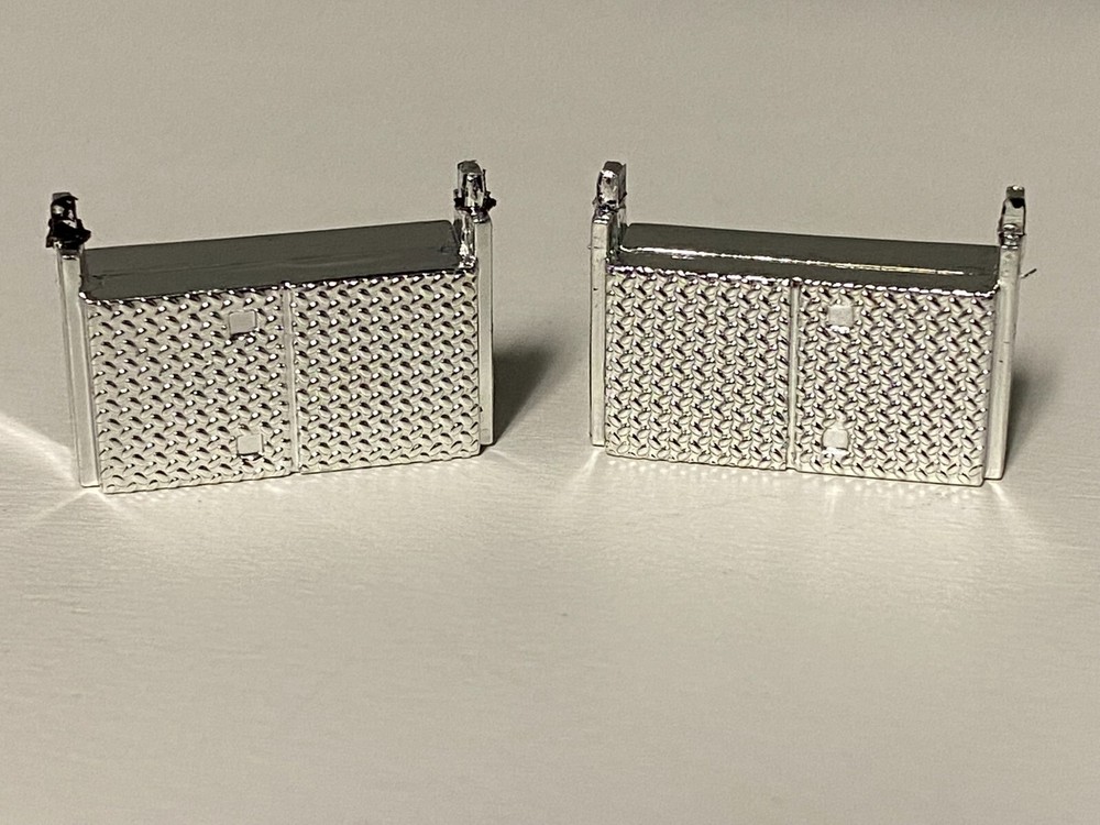 2 LARGE DCP 1/64 CHROME ROPE BOXES