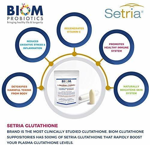L-Glutathione + Probiotic Suppository (30 count)