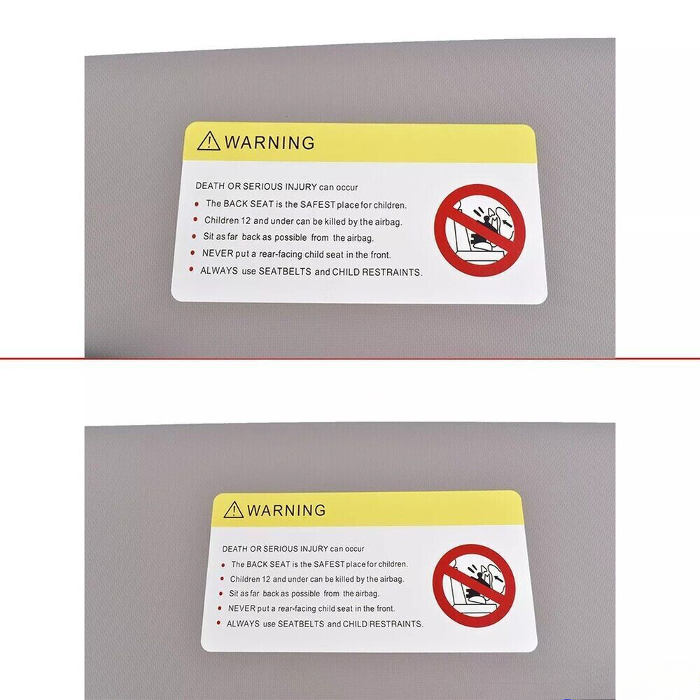 Sun Visor Set Gray for Chevrolet Driver & Passenger Side