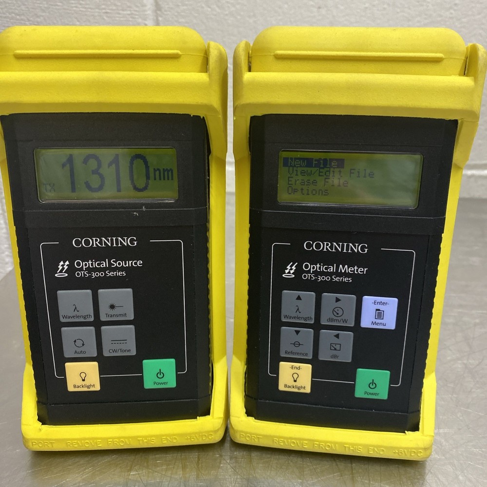 Corning OTS 300 Series Optical Source & Optical Meter