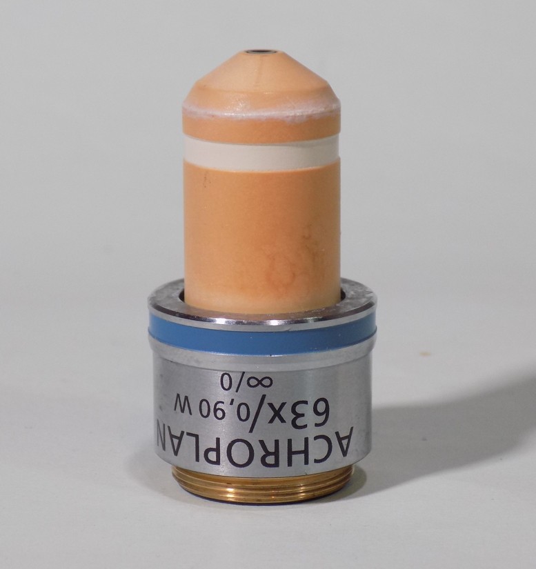 Zeiss Achroplan 63x / 0.90 Water Immersion Microscope Objective Lens # 440067 #2