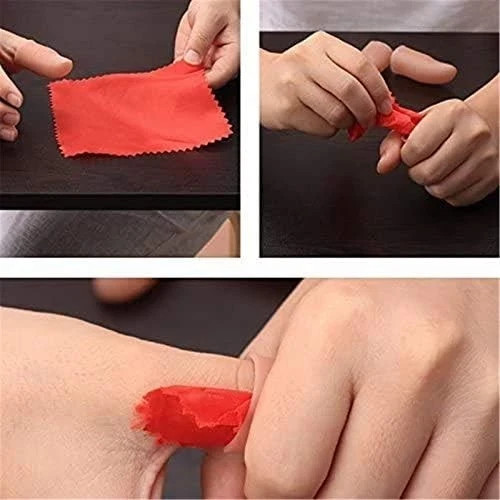 Fake Soft Thumb Tip Magic Trick Prop - 5 Pcs